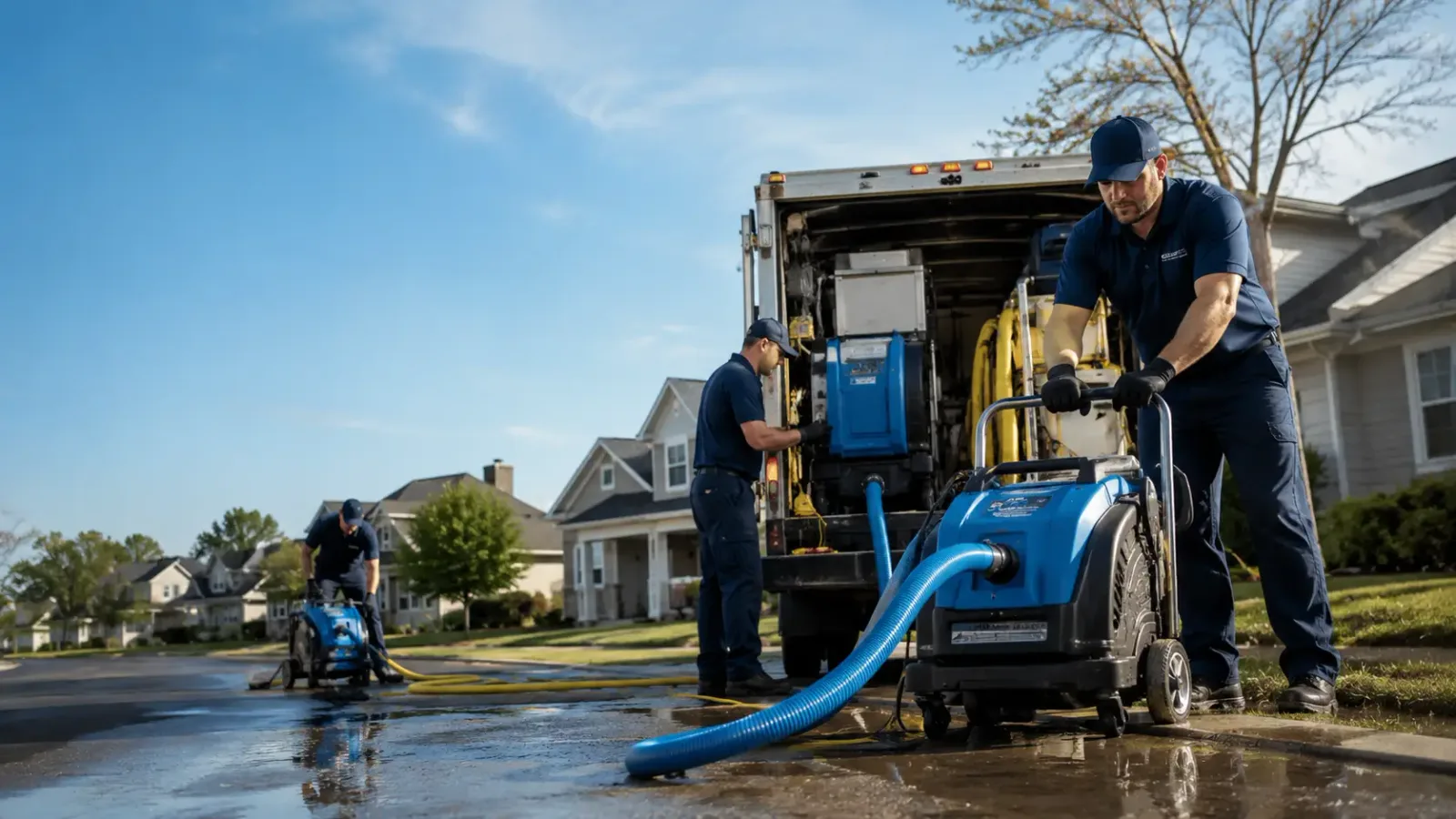 Flood Damage Cleanup in Effort, PA